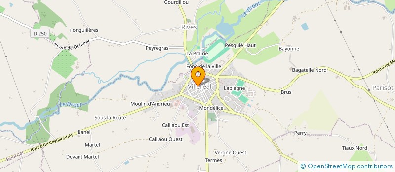 localisation de l'entreprise ETABLISSEMENTS VILA à VILLEREAL