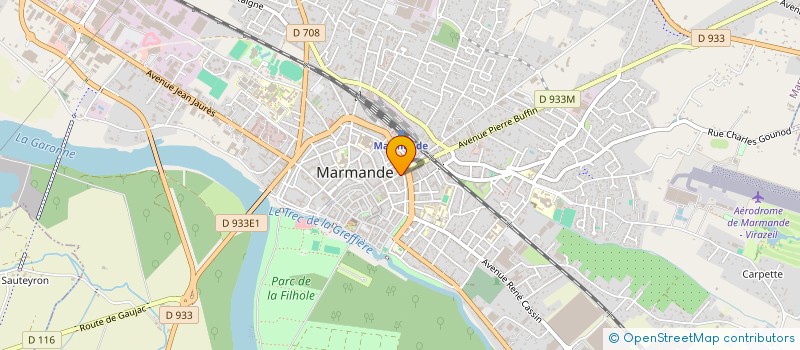 localisation de l'entreprise ETABLISSEMENTS VILLE à MARMANDE