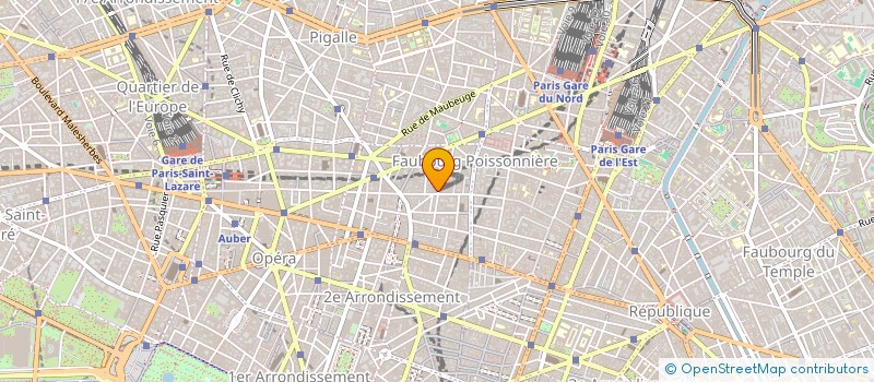 localisation de l'entreprise ETABLISSEMENTS VIMAX à PARIS