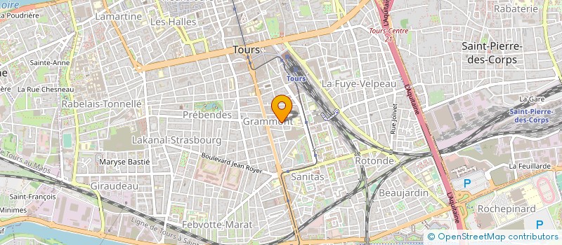 localisation de l'entreprise ETABLISSEMENTS VIOIX  TOURS