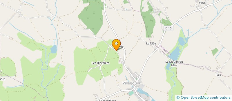 localisation de l'entreprise ETABLISSEMENTS VIOVI à VENDOEUVRES