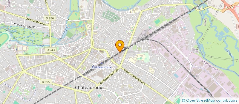 localisation de l'entreprise ETABLISSEMENTS VITORIANO à CHATEAUROUX