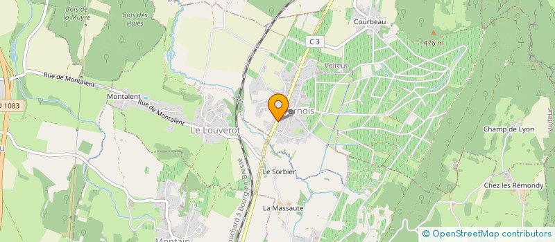 localisation de l'entreprise ETABLISSEMENTS VOISIN à VOITEUR