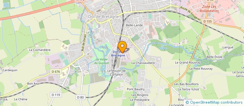 localisation de l'entreprise ETABLISSEMENTS WERSCHUREN  DOL-DE-BRETAGNE