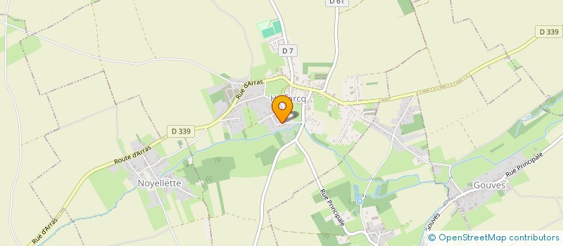 localisation de l'entreprise ETABLISSEMENTS WROBEL GEORGES  HABARCQ