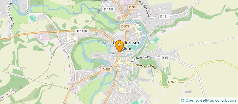 localisation de l'entreprise ETABLISSEMENTS ZANARDO à CHATILLON-SUR-SEINE