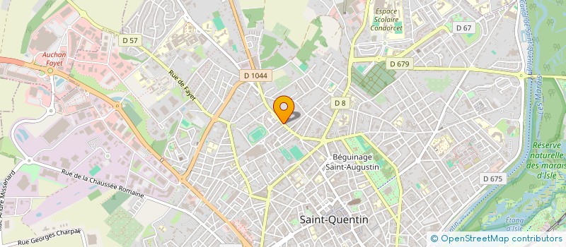 localisation de l'entreprise ETABLISSEMENTS ZAPPARATA DIETRICK à SAINT QUENTIN