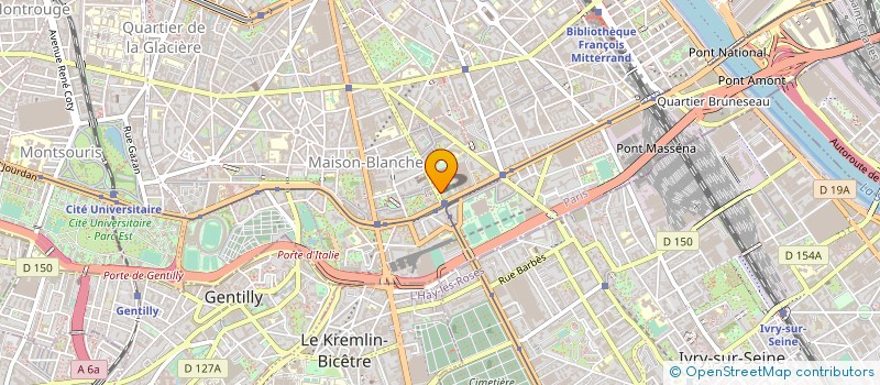 localisation de l'entreprise ETABLISSEMENTS ZORAN à PARIS