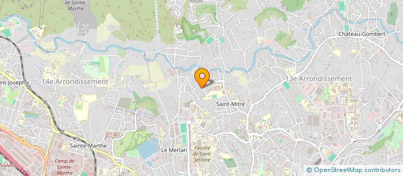 localisation de l'entreprise ETABLISSEMNT LANGLOIS ET FILS à MARSEILLE