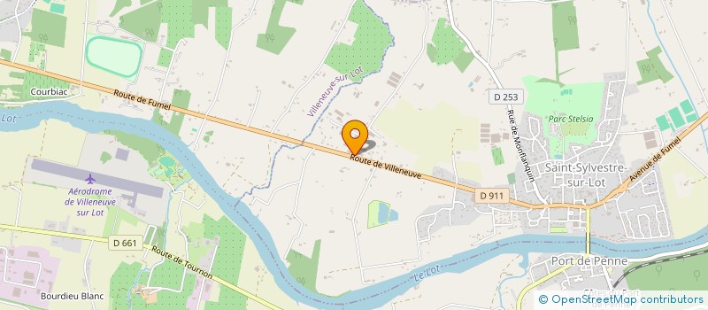 localisation de l'entreprise ETAC à SAINT-SYLVESTRE-SUR-LOT