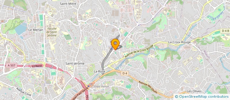 localisation de l'entreprise ETACONSULTING  MARSEILLE
