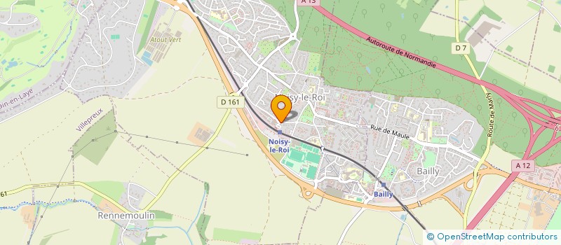 localisation de l'entreprise ETADIS à NOISY-LE-ROI