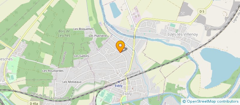 localisation de l'entreprise ETAFU à TRILBARDOU