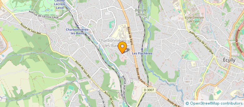 localisation de l'entreprise ETAGE PAR ETAGE  LYON