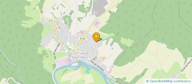 localisation de l'entreprise ETAL à SCEY-SUR-SAONE-ET-SAINT-ALBIN