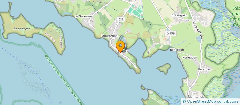 localisation de l'entreprise ETAL ER MOR  SENE