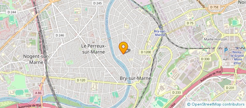 localisation de l'entreprise ETAL SERVICE à BRY-SUR-MARNE
