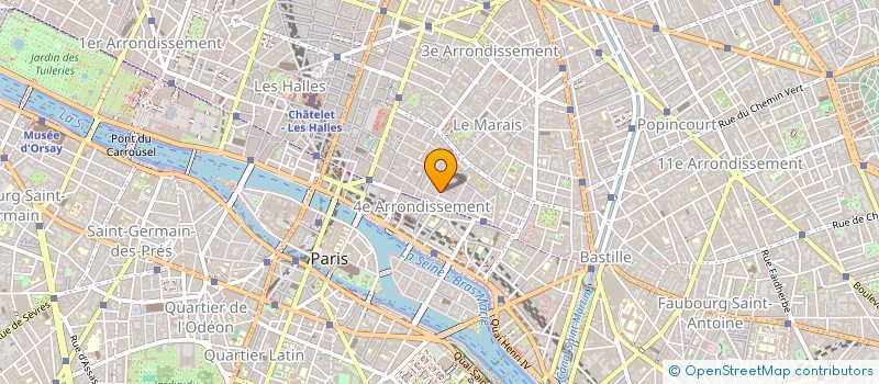 localisation de l'entreprise ETALI  PARIS