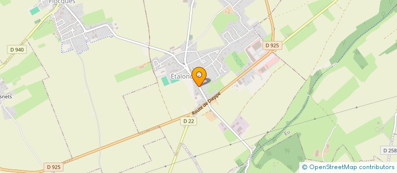 localisation de l'entreprise ETALONDES-CREATIONS  ETALONDES