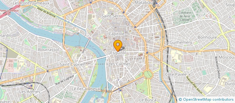 localisation de l'entreprise ETAMINE à TOULOUSE
