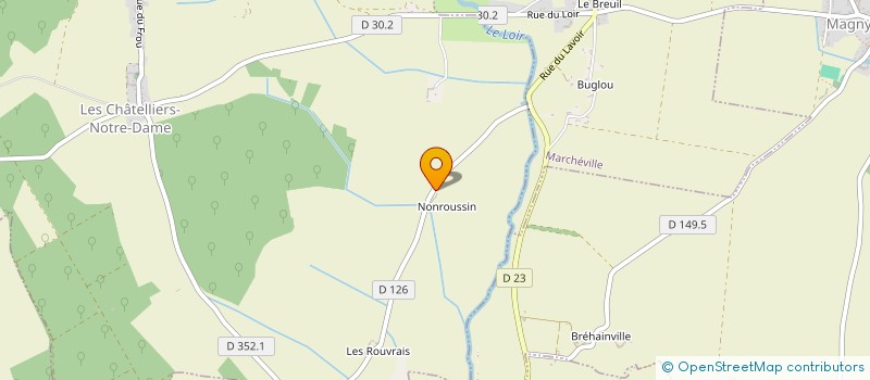 localisation de l'entreprise ETAMINE à LES CHATELLIERS-NOTRE-DAME