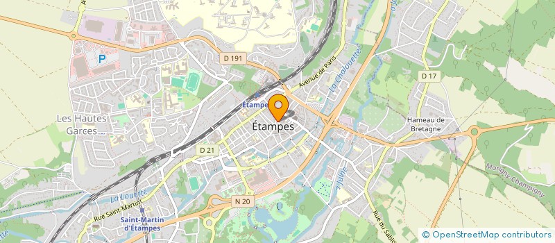 localisation de l'entreprise ETAMP'EXOTIQUE à ETAMPES