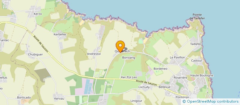 localisation de l'entreprise ETAN  LE PALAIS