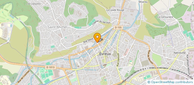 localisation de l'entreprise ETAN'IM  EVREUX