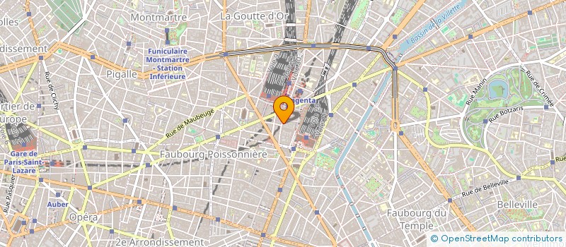 localisation de l'entreprise ETANCE  PARIS