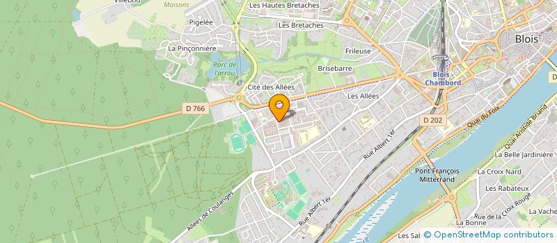 localisation de l'entreprise ETANCH'41  BLOIS