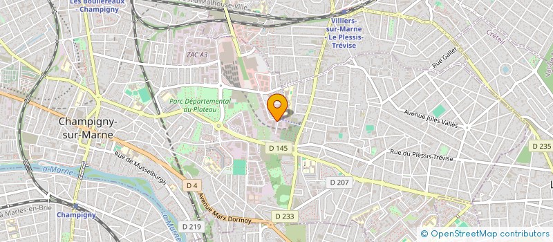 localisation de l'entreprise ETANCHECO à CHAMPIGNY-SUR-MARNE