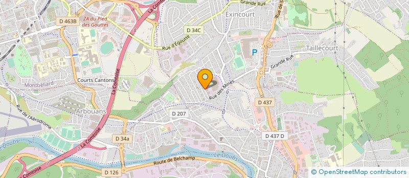 localisation de l'entreprise ETANCHEITE AFC à MEZIRE