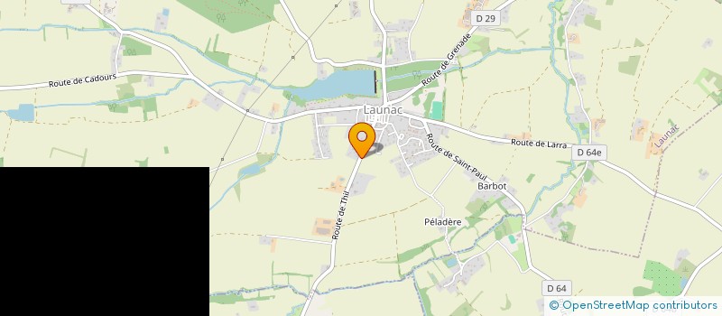 localisation de l'entreprise ETANCHEITE COUVERTURE ISOLATION 31  LAUNAC