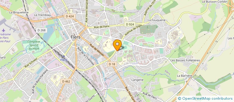 localisation de l'entreprise ETANCHEITE DU GRAND OUEST à FLERS