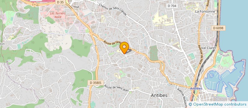 localisation de l'entreprise ETANCHEITE FAUROUX à VALBONNE