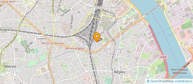 localisation de l'entreprise ETANCHEITE MODERNE à BORDEAUX