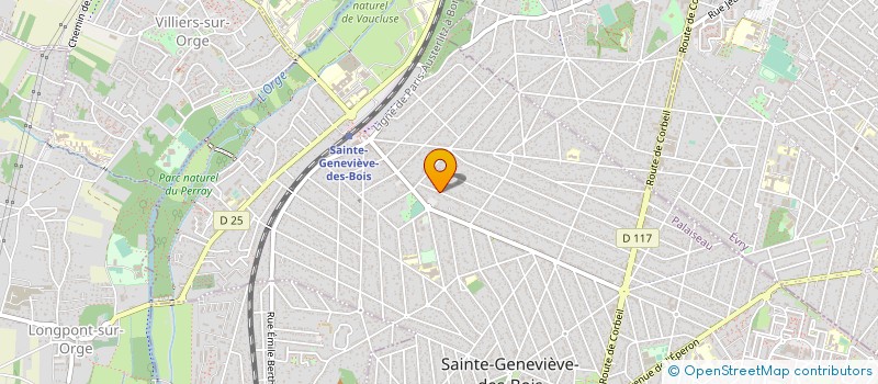 localisation de l'entreprise ETANCHEITE PROTECTION ISOLATION à VILLIERS-SUR-ORGE