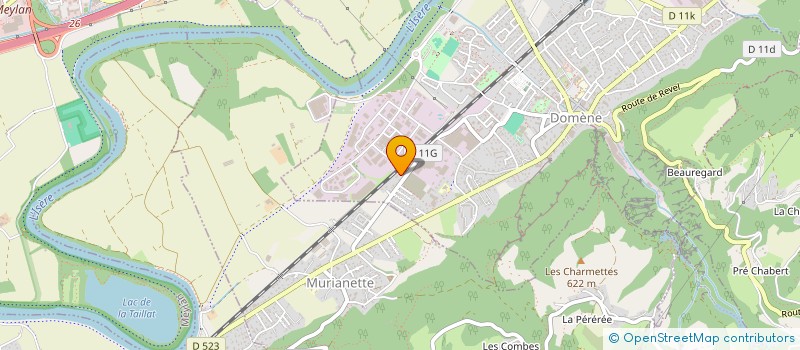 localisation de l'entreprise ETANCHEITE SERVICE  DOMENE