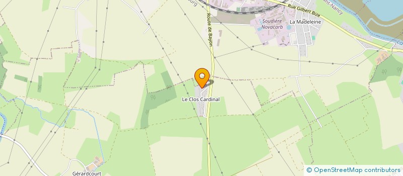 localisation de l'entreprise ETANCHEITE SERVICES LORRAINE  VILLE-EN-VERMOIS