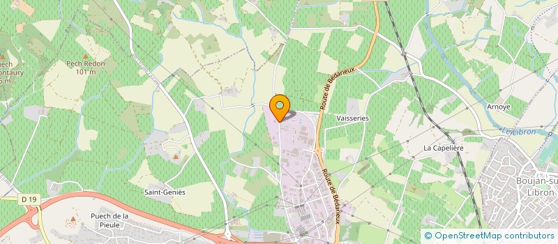 localisation de l'entreprise ETANCHEITE TRADITIONNELLE DU MIDI  PARIS