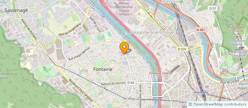 localisation de l'entreprise ETANCHETOIT à FONTAINE