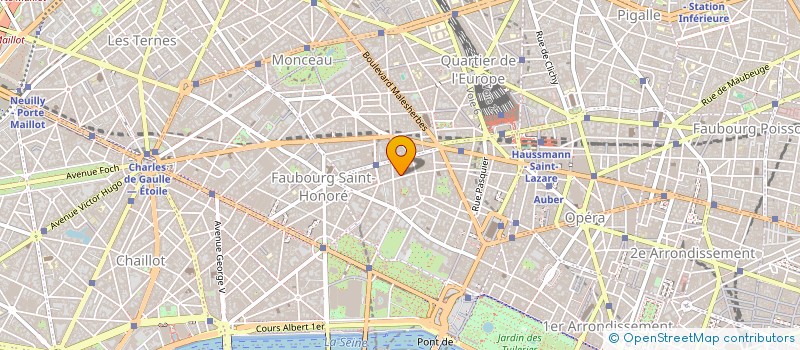 localisation de l'entreprise ETANCIUM à PARIS