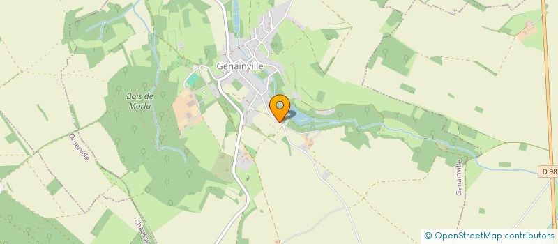 localisation de l'entreprise ETANG DES MOINES -FISH AND FROG  GENAINVILLE