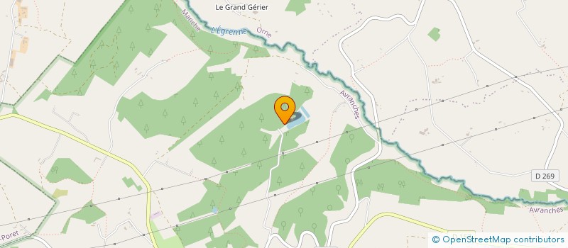 localisation de l'entreprise ETANG DU MOULIN  GER