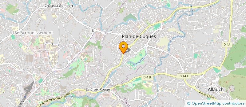 localisation de l'entreprise ETAP 2000 à PLAN-DE-CUQUES