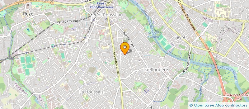 localisation de l'entreprise ETAP  REZE