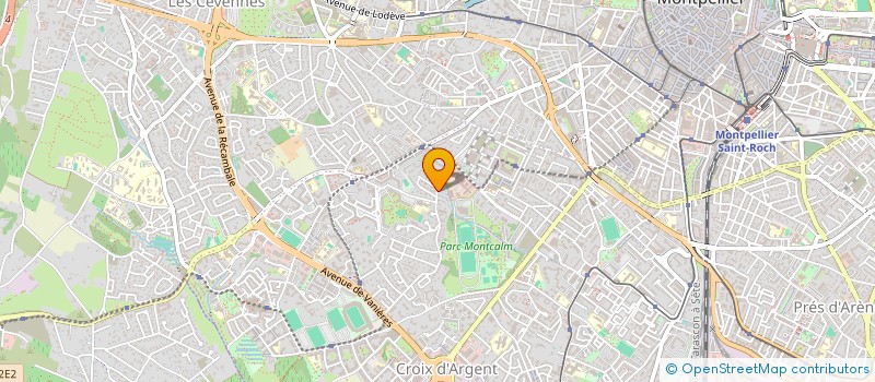 localisation de l'entreprise ETAP à MONTPELLIER