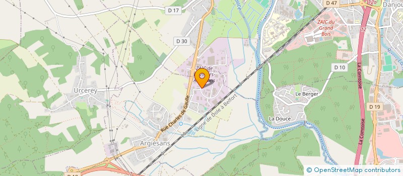 localisation de l'entreprise ETAP AUTOS SARL à ARGIESANS