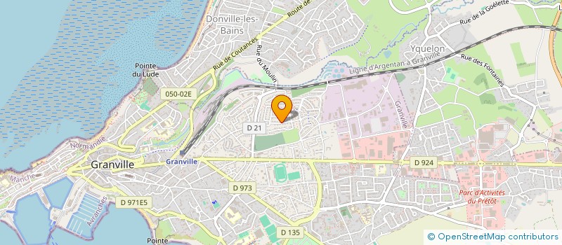 localisation de l'entreprise ETAP ' CONDUITE  GRANVILLE