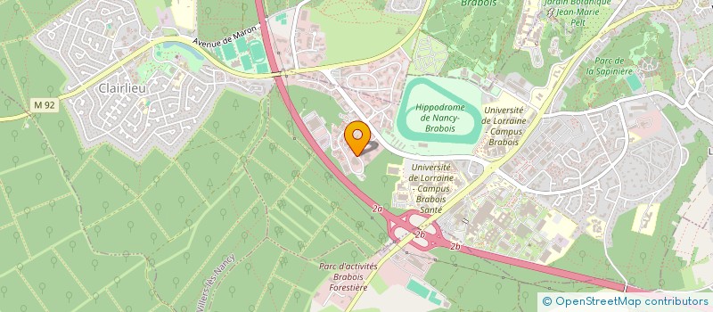 localisation de l'entreprise ETAP GROUP  VANDUVRE-LES-NANCY